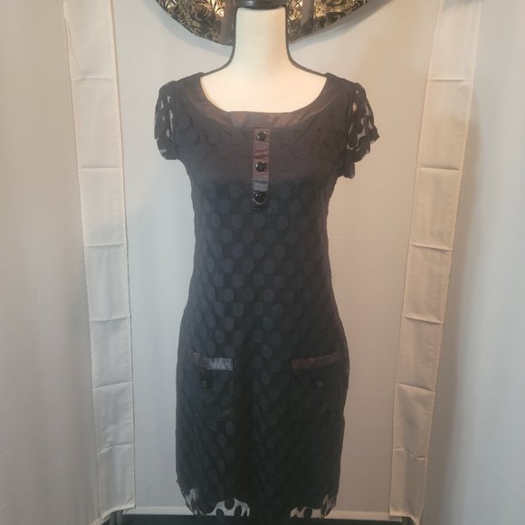 Enfocus Studio little black dress.  Size 8 - Picture 1 of 3